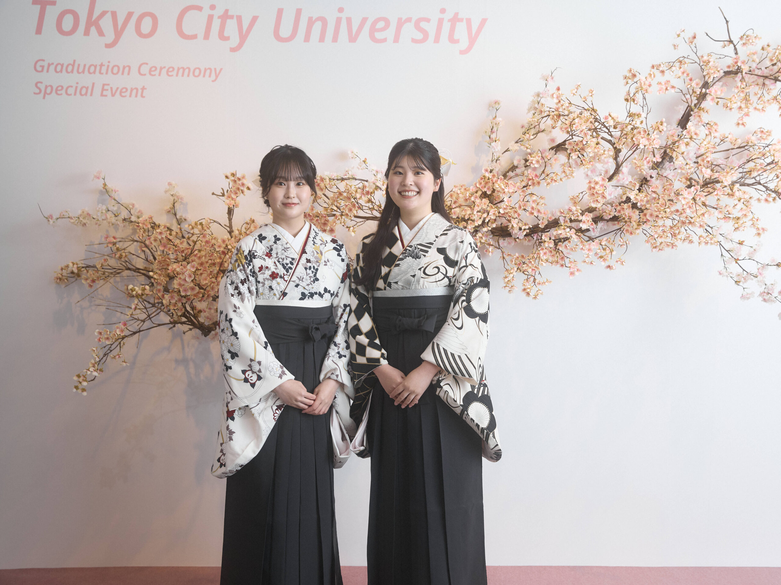 【東京都市大学】2024年度学位授与式 桜フォトスポット